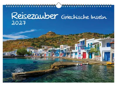 Produktbild von Reisezauber Griechische Inseln DIN A3 Kalender für 2027 Griechenland
