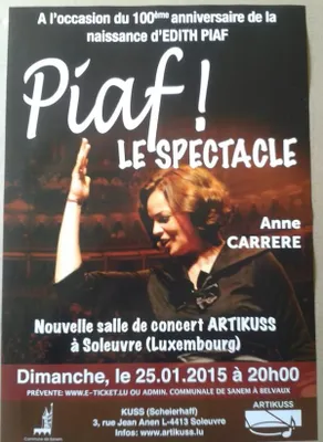 Image de Piaf - Le Spéctacle - AFFICHE / POSTER - 59x42cm