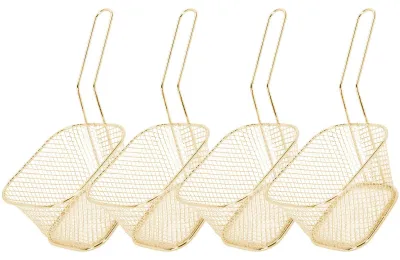 Produktbild von Set aus 4 Edelstahl-Frittierkörben
