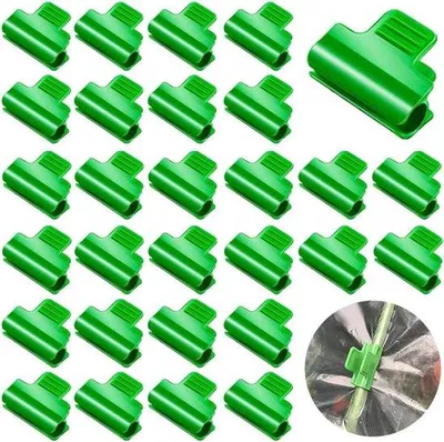 Image de Pinces pour film plastique, robustes, 50 pièces, pour serres