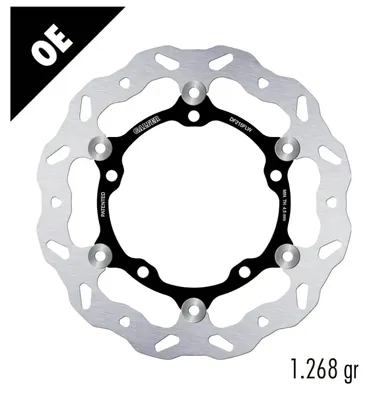 Immagine prodotto di Dischi freno Galfer 2x DF215FLW WAVE®, flottanti, anteriori, di dimensioni 300x5mm, per Kawasaki