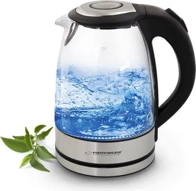 Productafbeelding van Esperanza waterkoker van glas met LED-verlichting, Yosemite, 1,7 liter