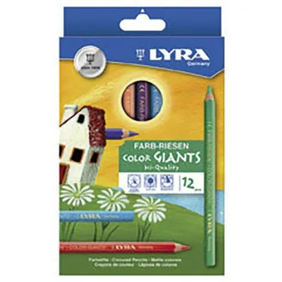 Produktbild von Lyra Color Giants, Gemischte Farben, 12 Stück(e)