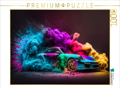 Produktbild von CALVENDO Puzzle Porsche 911 Turbo | 1000 Teile Lege-Größe 64x48cm Foto-Puzzle für glückliche Stunden