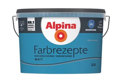 Produktbild von Alpina Farbrezepte Weiter Horizont matt 2,5 Liter