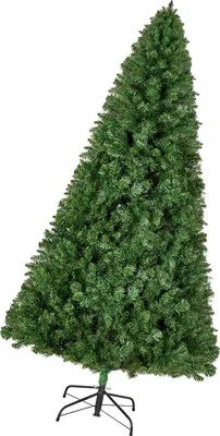 Image de SucceBuy Arbre de Noël artificiel, sapin de 1,8 m en PVC, aspect réaliste, avec 1250 pointes de branches et support métallique robuste, idéal pour décorer la maison, les fêtes et les bureaux