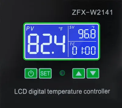 Image de Contrôleur de température numérique Contrôleur de thermostat -67�H à 248�H Contrôleur de température électronique Module programmable