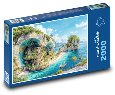 Obrázek produktu pro martinpuzzle - Puzzle 2000 - Dům u moře
