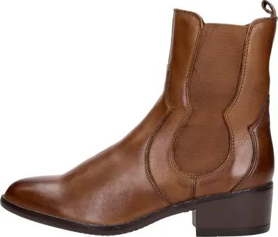 Productafbeelding van SUB55 Diletta/H Enkellaarsjes Hak - cognac - Maat 40