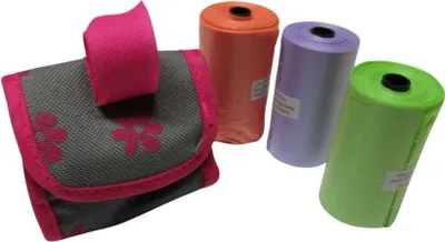 Produktbild von Hunde Kotbeutelspender Spender Hundekotbeutel incl. 3 Rollen Kotbeutel 45 stück