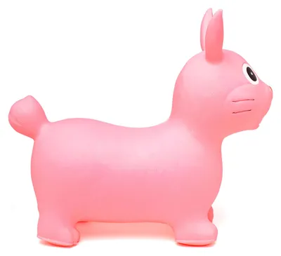 Produktbild von Hippy Skippy Hüpfball Kaninchen rosa - Springtier für Kinder
