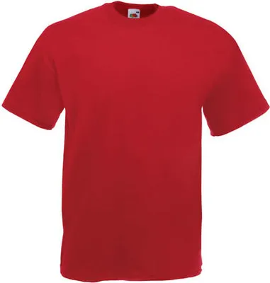 Produktbild von Fruit of the Loom - Valueweight T - Brick Red - L
