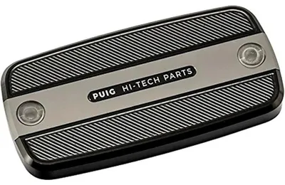 Zdjęcie produktu dla PUIG 9262P Vorderer Bremsflüssigkeitsbehälterdeckel passend fuer HONDA CBF600 Silber