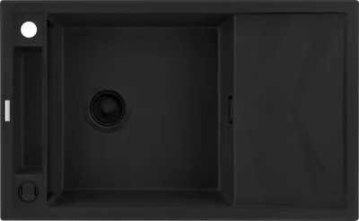 Immagine prodotto di 1-bowl magnetic granite sink with drainer