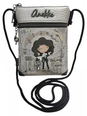 Produktbild von Anekke Mini Bolso Bandolera Damenaccessoires Tasche Grau Freizeit