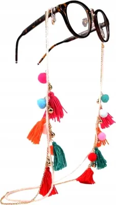Image de Accessoires pour lunettes - Chaîne élégante pour lunettes - Accessoire de style - Mode - Boules - Maintien sûr - Flexibilité