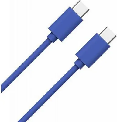 Immagine prodotto di WOW, cavo USB-C/USB-C 1 m - 3 A, blu