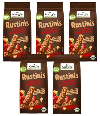 Image de Rustinisà la tomate et à l'emmental rustique Dr. Kargs 125g, paquet de 5