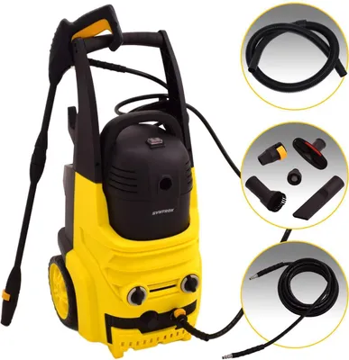 Produktbild von Syntrox Germany Hochdruckreiniger mit Industriesauger 2500W 165 Bar