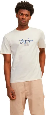 Produktbild von Jack & Jones Aruba Branding Kurzarm-t-shirt Weiß M Mann Weiß M