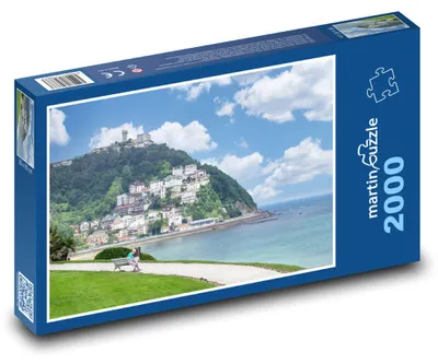Produktbild von Puzzle 2000 Malerischer Strand auf der Insel - martinpuzzle