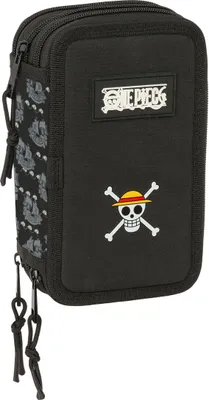 Obrázok produktu pre Trojitý peračník One Piece Pirates Black 12,5 x 19,5 x 5,5 cm 37 kusov
