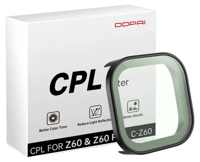 Image de Filtre pour caméra embarquée, réduit les reflets, optimise la netteté de l'image, pour la caméra avant du Z60Pro