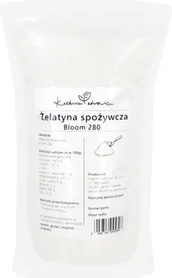 Produktbild von Gelatine Pulver 500 g – Speisegelatine Bloom 280, proteinreich, ideal für Gelenke, Knochen & Küche