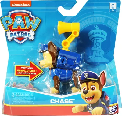 Obrázok produktu pre PAW Patrol PAW FGR ActnPk Dressup Chase VN EML, 3 rok / roky, Paw Patrol, Rôzne farby, Plast