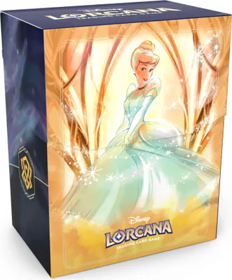 Produktbild von Disney Lorcana TCG Deckbox Cinderella