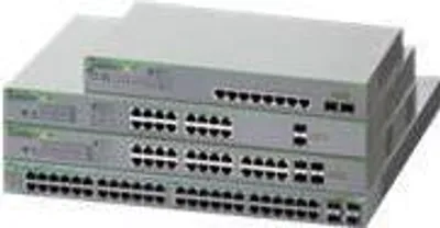 Immagine prodotto di Allied Telesis AT GS950/18PS V2 - Switch - Smart - 16 x 10/100/1000 (PoE+) + 2 x 1000Base-X - Desktop, installabile su rack, installabile a parete - PoE+ (185 W)