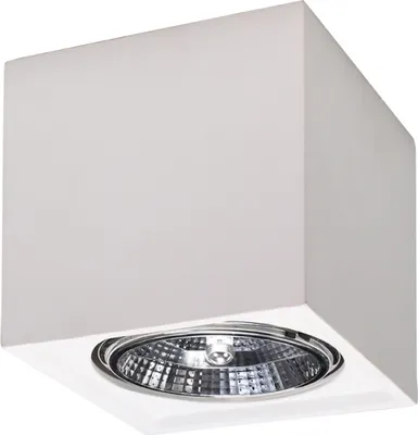 Produktbild von Wandleuchte Keramik SEIDA 1xGU10/ES111 10W Keramik 14x14x14cm Sollux Lighting