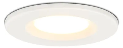 Image de HOFTRONIC - Spot encastrable LED 6W 650 lm 2700K IP65 Blanc rond dimmable