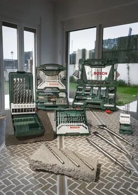 Produktbild von Holzbohrer-Set mit Sechskantschaft 2,0; 3,0; 4,0; 5,0; 6,0 mm, 5-tlg.