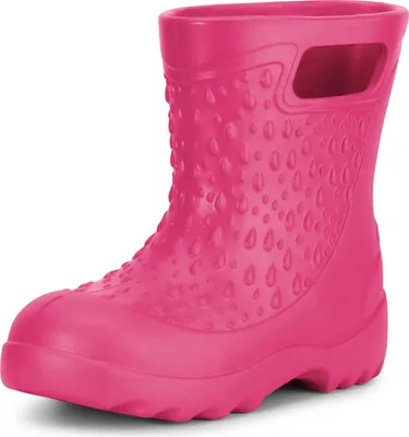 Produktbild von Ladeheid Kinder Mädchen Jungen leichte Eva Gummistiefel Regenstiefel LADW006 (Rosa 6108, 34/35 EU)