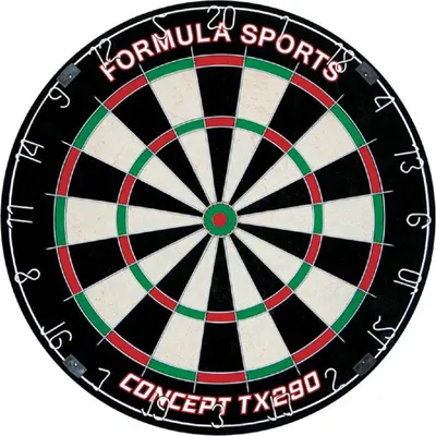 Produktbild von Dartboard – Superdichtes Sisal und Klammerfreies Bullseye für Einsteiger