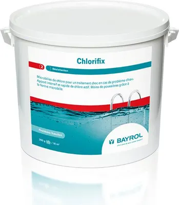 Produktbild von Schnell lösliche chlor-mikrokügelchen 5 kg Bayrol CHLORIFIX 5KG
