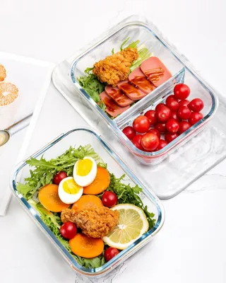 Produktbild von Mahlprep-Dosen Set - Glas - luftdicht - 3 Stück