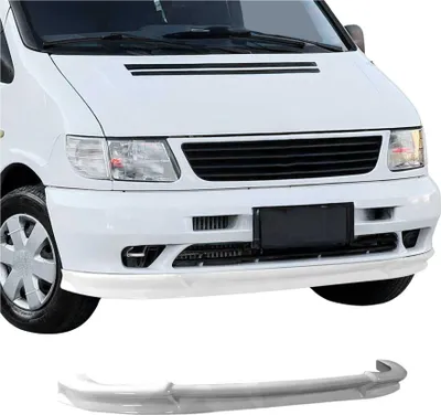 Image de Lame de Pare-chocs Avant pour Mercedes Vito W638 1996-2003 ABS Gris
