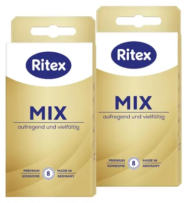 Produktbild von 16x Ritex Mix Kondome - verschiedene Sorten & Größen
