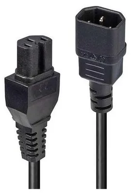 Productafbeelding van Lindy 30402, 3 meter, IEC C14, IEC C15, H05VV-F 3G 1, 250 V, 10 A