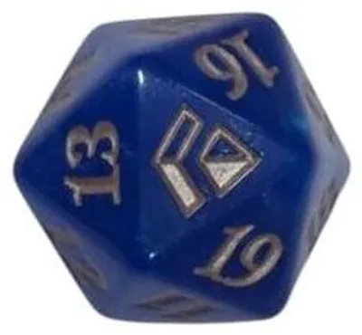Produktbild von 1 MtG Spindown Würfel aus der Edition Amonkhet (blau)