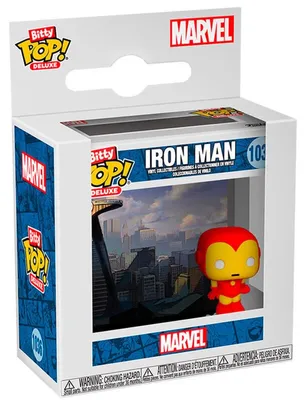 Image de Funko Pop! Bitty Deluxe Iron Man - Winylowa Figurki Marvel Premium