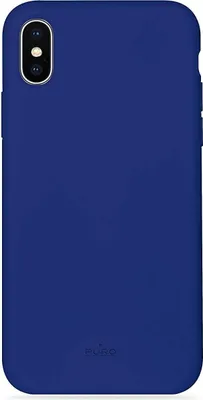 Produktbild von PURO P-IPCX65ICON, Cover, Apple, iPhone Xs Max, 16,5 cm (6.5"), Blau