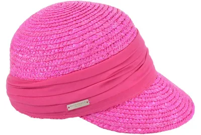 Productafbeelding van Seeberger elegante strooien hoed met UV-bescherming (80%), roze, maat M