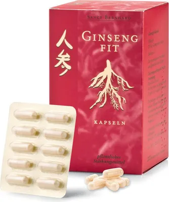 Produktbild von Sanct Bernhard Ginseng-Fit-Kapseln - 200 Kapseln