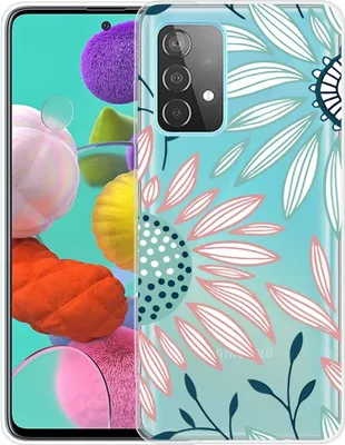 Produktbild von König Design Hülle kompatibel mit Samsung Galaxy A72 5G Kunststoff Soft Handyhülle - Handy Case Transparent