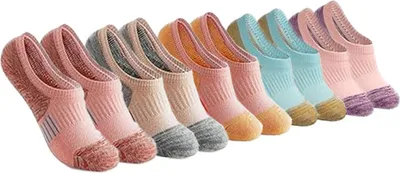 Produktbild von Knöchelsocken, Damen-Laufsocken, unsichtbare Socken, Damen-Bootssocken
