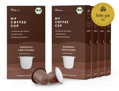 Produktbild von My Coffee Cup - Espresso Fortissimo – 50 Kapseln