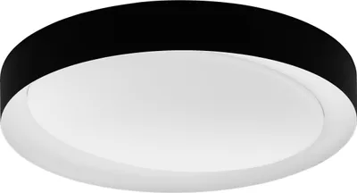 Zdjęcie produktu dla Eglo 99783 LAURITO lampa sufitowa LED 24W Ø490mm Biały Czarny regulowana barwa światła ściemnialna